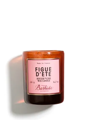 BASTIDE  Figue d'Été Bougie en Cire - Verre souffle à la bouche
