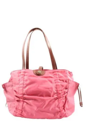 blue blue Sac Baril rose style décontracté