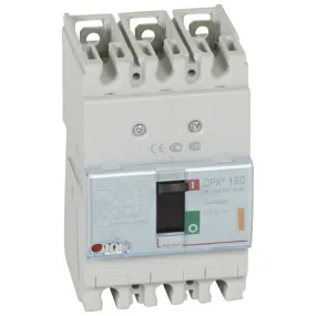 Disjoncteur magnétothermique DPX160 pouvoir de coupure 25kA 400V~ 3P 40A (420042)