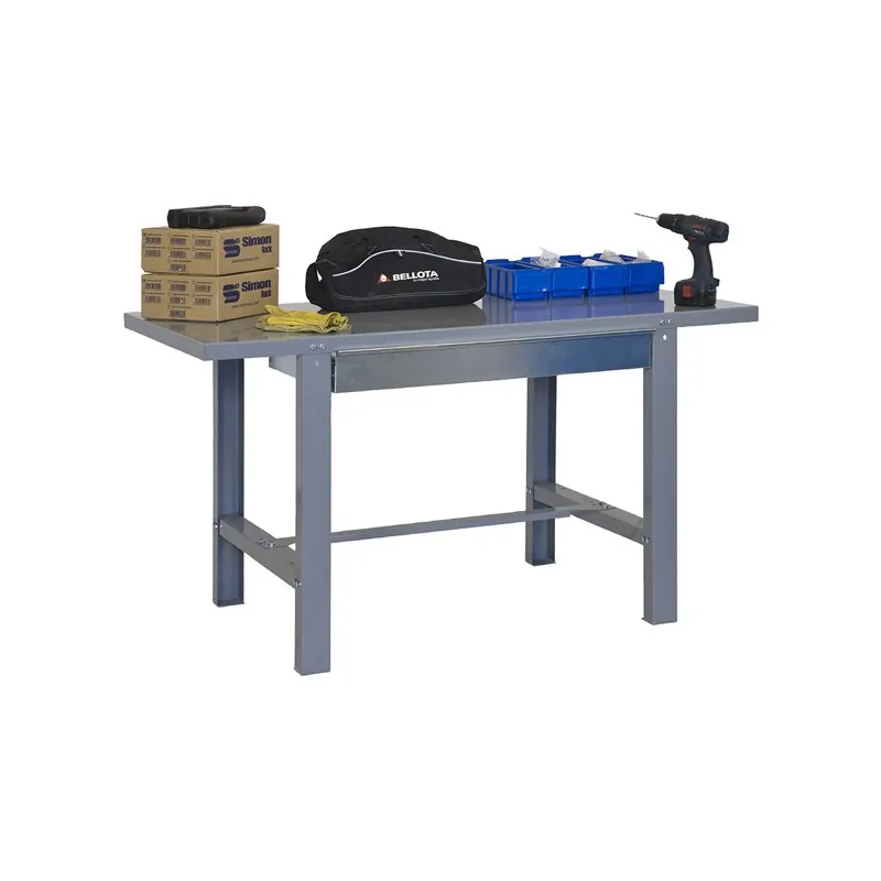 Etabli 1 niveau + 1 tiroir 600kg - SIMONWORK BT6 METAL BOX 1200 - 830x1200x730 - SIMONRACK 8435104938454