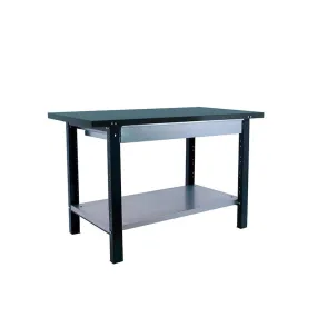 Etabli de travail métal 1500mm - SIMONRACK - BT6LPRO 1BOX - 700 kg 2 tablettes 1 tiroir