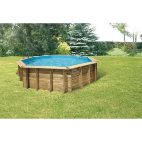 Piscine OCEA 580 H130cm liner gris 75 100eme