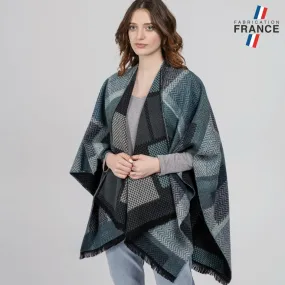 Poncho Agnella Vert