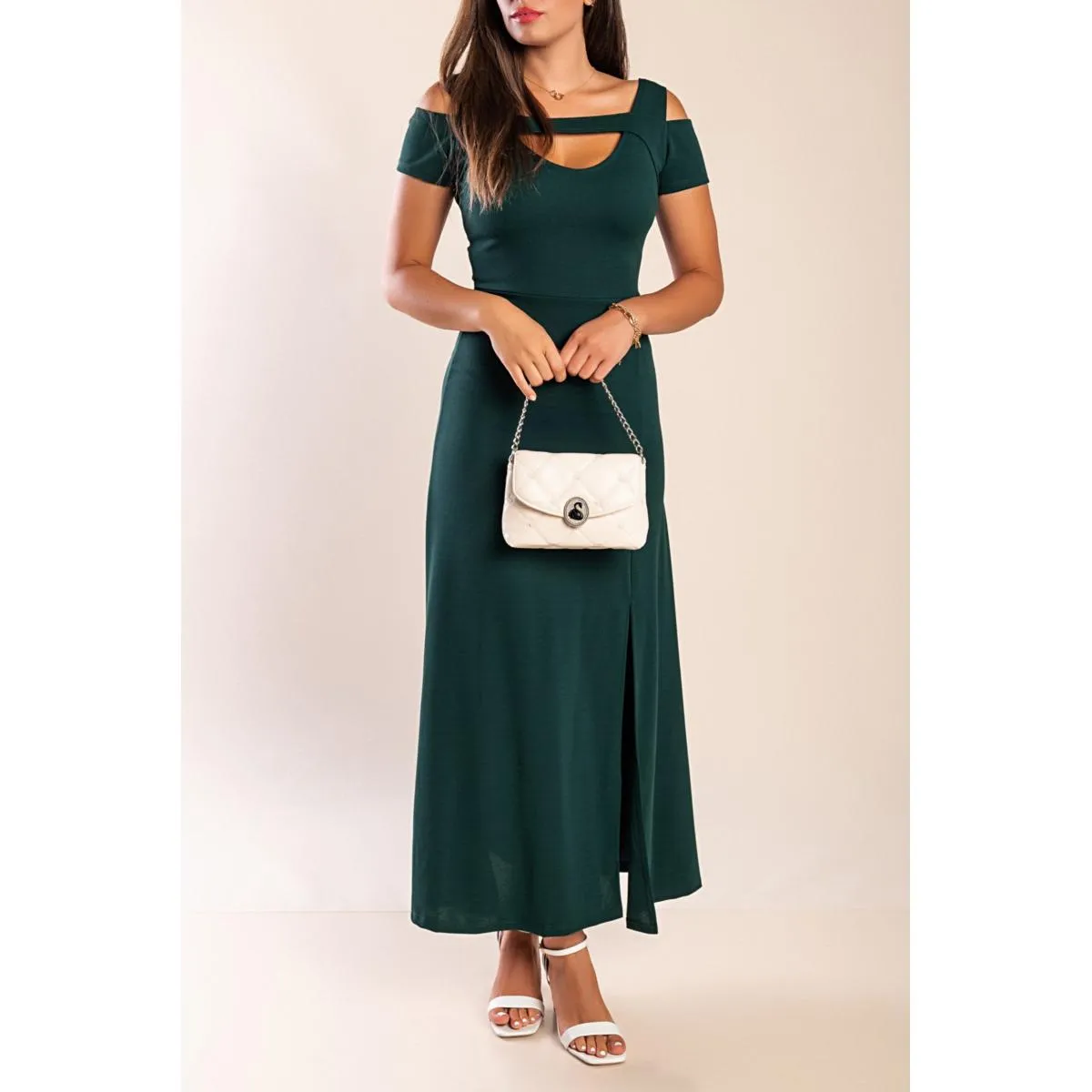 ROBE NESSA - VERT