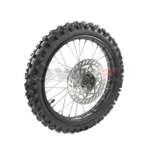 Roue avant complète 14' axe 15mm