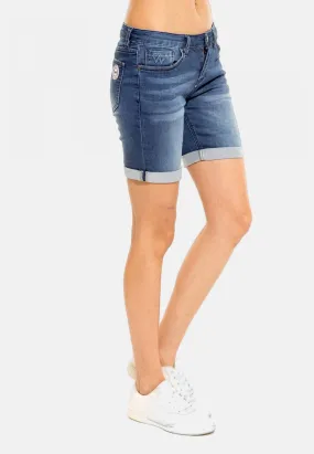 Short long joggjean BERMUDES