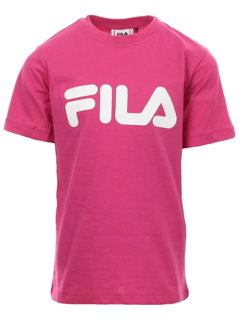 T-shirt Fila Kids Classic Logo Tee - Rose