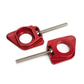 Tendeur de chaîne GILLES TOOLING AXB rouge Suzuki - piecemotoquad