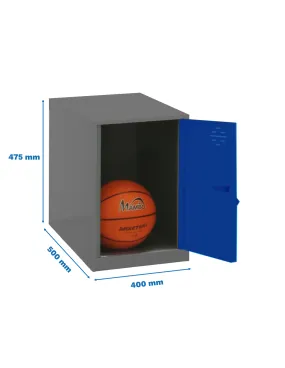 Vestiaire SIMONLOCKER DISM. MINI 475x400x500 mm ANT/AZU - 475x400x500 0Kg - SIMONRACK