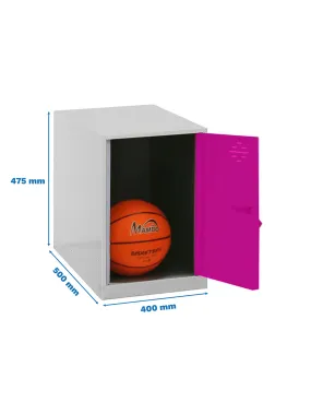 Vestiaire SIMONLOCKER DISM. MINI 475x400x500 mm GR/ROS - 475x400x500 0Kg - SIMONRACK