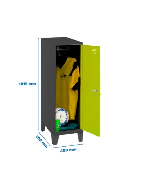 Vestiaire SIMONLOCKER DISM.SINGLE MINI 915x400x500+PIES AN/V - 1015x400x500 0Kg - SIMONRACK