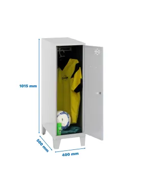 Vestiaire SIMONLOCKER DISM.SINGLE MINI 915x400x500+PIES GRIS - 1015x400x500 0Kg - SIMONRACK