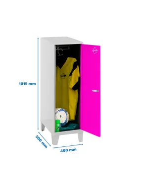 Vestiaire SIMONLOCKER DISM.SINGLE MINI 915x400x500+PIES G/RO - 1015x400x500 0Kg - SIMONRACK